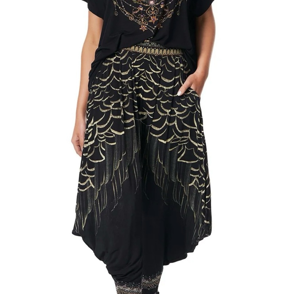 Camilla Jersey Drape Pant with Pocket